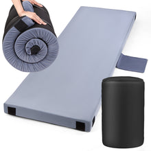 Load image into Gallery viewer, Uarter Thick Foam Sleeping Mat: Camping Mat Outdoor Mattress Portable Sleeping Pad for Home, Car Traveling, Camping,Gray