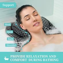 Load image into Gallery viewer, Uarter Bath Pillows 15 x 15&quot; Bathtub Pillows 4D Air Mesh Bath Back Cushion Spa Tub Pillow for Women &amp; Men Bathtub Spa Pillow for Head | Neck | Back Breathable Comfort