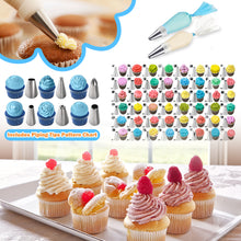 Load image into Gallery viewer, Uarter 354 Pcs Cake Decorating Kit Supplies - Baking Accessories Cupcake Decorating Kit Baking Equipment, Piping Nozzles &amp; Bags, Baking Tools with Storage Box