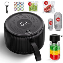 Load image into Gallery viewer, Uarter Mason Jar Vacuum Sealer, Electric Cordless Mason Jar Vacuum Sealer for Food Storage and Fermentation