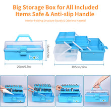 Load image into Gallery viewer, 236 Pcs Cake Decorating Kit: Piping Bags &amp; Tips Set with 42 Icing Tips/4 Russian Tips/Frosting Bags/Chocolate Bomb Mold - Cupcake Accessories Supplies Kit with Storage Tool box for Cookie Fondant
