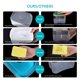 Load image into Gallery viewer, Soap Pump Dispenser and Sponge Holder,2-in-1 Soap Dispenser for Kitchen Sink with 2 Cleaning Sponges &amp; Funnel Dish Washing Soap Dispenser - Instant Refill, Durable, Rustproof