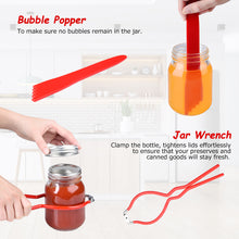 Load image into Gallery viewer, Canning Kit for Beginners, 7 Piece Function Accessory Set Ball Canning Kit Tools, Canning Supplies Canning Kit with Canning Funnel, Jar Lifter, Wrench