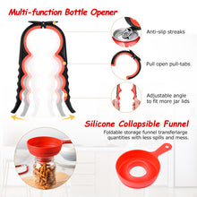 Load image into Gallery viewer, Canning Kit for Beginners, 7 Piece Function Accessory Set Ball Canning Kit Tools, Canning Supplies Canning Kit with Canning Funnel, Jar Lifter, Wrench